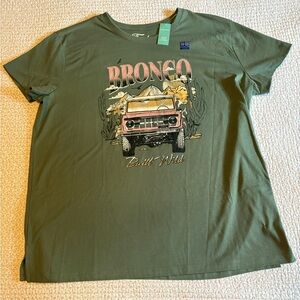 Maurice’s Ford Bronco Built Wild T-shirt NWT